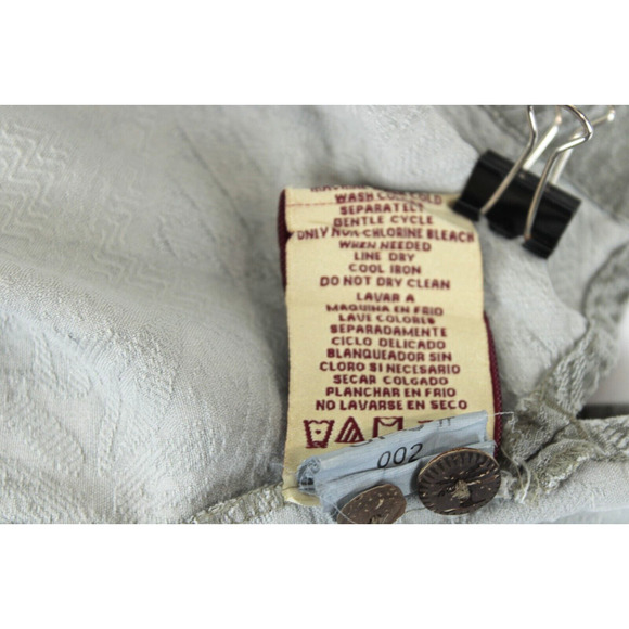 Jamaica Jaxx Button Up 100% Silk Camp Hawaiian Shirt Men L Jade Beach Travel - Picture 9 of 10